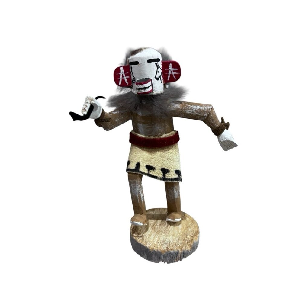 Handmade Native American Kachina Doll Man Figure 5” “horse” Yellowstone Gift